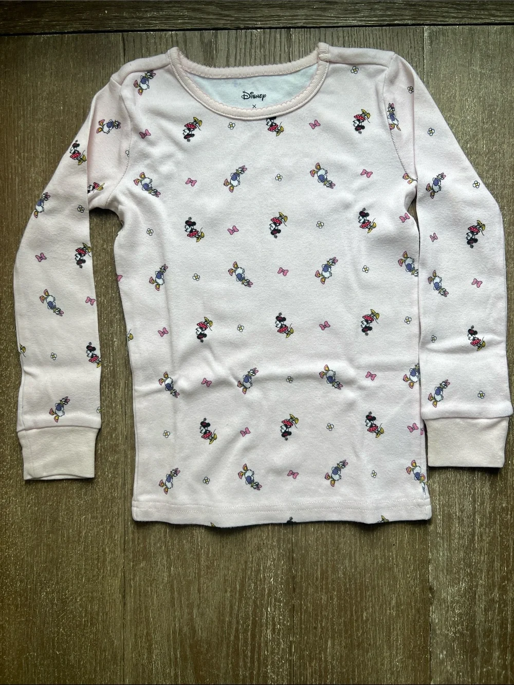 EUC Janie and Jack Good Night Pajamas In Disney Minnie Mouse